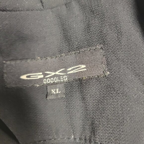 Sleeveless Black Maxi Front Zipper Long Dress Side Slits Size M/L - Picture 16 of 16